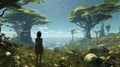 A Photo of Virtual Nature and Environmental Conservation in the Metaverse