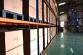 Photo of a warehouse where it is stored for resale