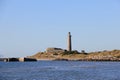 Skagen Graa Fyr, lighthouse. Royalty Free Stock Photo