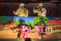 Puppets show in Bagan, Myanmar