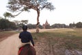 The temples in Bagan, Myanmar