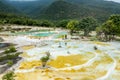 The scenic of calcified landscape in Baishui Platform