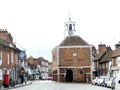 Old Amersham Market Hall dating from the 17th century in Amersham, Buckinghamshire