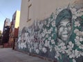 Yusuf Hawkins Tribute Mural, Bedford Stuyvesant, Brooklyn, NY, USA Royalty Free Stock Photo