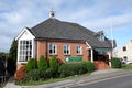 Chorleywood Golf Club, Common Road, Chorleywood. The clubhouse of a nine hole course on Chorleywood Common.