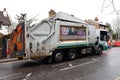 Mercedes Econic 2629 HEIL refuse truck belonging to Three Rivers District Council Royalty Free Stock Photo