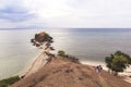 The beautiful beach in Timor Leste