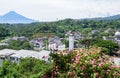 Statue of Christ Blessing in Manado, North Sulawesi Royalty Free Stock Photo