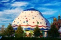 The buildings of Matryoshka square in the NZH Manzhouli city,China. Royalty Free Stock Photo