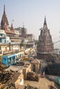 Varanasi/India-07.11.2018:The holly town of Varanasi Royalty Free Stock Photo