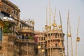 Varanasi/India-07.11.2018:The holly town of Varanasi Royalty Free Stock Photo
