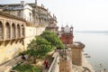 Varanasi/India-13.07.2019:The Ramnagar Fort in Varanasi Royalty Free Stock Photo