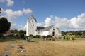 RÃÂ¸mÃÂ¸ Church, Wadden Sea Royalty Free Stock Photo