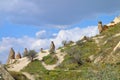 Fantastic natural sculptures in the mountains of Cappadocia