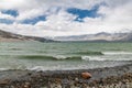 The White Sand Lake in Kashgar city of Xinjiang Royalty Free Stock Photo