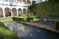 Generalife Gardens at the Alhambra Royalty Free Stock Photo