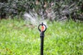 Watering sprinkler or garden irrigation system