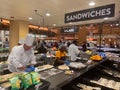 Sandwiches at Wegmans Grocery Store in Washington DC