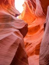 Antelope Canyon at Navajo Tribal Park Royalty Free Stock Photo