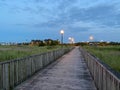 Wetland Walkway in the Early Morning