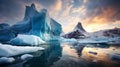Antarctica Wetland Worlds: Stunning National Geographic Cover Photo
