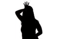 Photo of woman's silhouette showing princess