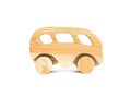 Photo of a wooden car Royalty Free Stock Photo