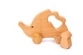 Photo of wooden toy Royalty Free Stock Photo