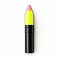 Neon Highlighter Pops Up With Multicolored Highlights - Photorealistic Eye Design