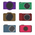 Photocamera icons