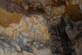 Abstract Textures in Sedimentary Rocks in Limestone Caves - Baratang Island, Andaman Nicobar, India Royalty Free Stock Photo