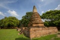 A Photograph of ancient pagoda at historical site Royalty Free Stock Photo