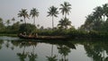 A Photograph of boat travel in kerala