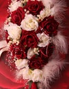 Photograph of a brides wedding bouquet