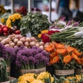 Vibrant Farmers Market Display