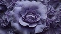 Close-up Of Violet Flower In Daniel Arsham Style Royalty Free Stock Photo