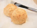 Cheddar bay biscuit Royalty Free Stock Photo