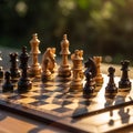 Strategic Play on a Golden Chessboard