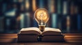 photograph data light bulb Royalty Free Stock Photo