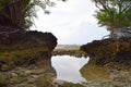 Sea Loch or Fjord or Flord - Water passing through two Cliffs