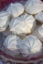 Vanilla Meringue Cookies Royalty Free Stock Photo