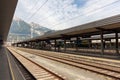 Photograph of the Innsbruck Hbf train station, Innsbruck, Austria