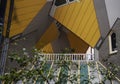 Photograph of the Kubuswoning, the cube houses in Rotterdam, The Netherlands