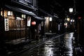 photograph kyoto street at night on 500px by joshua watson on 500px Royalty Free Stock Photo