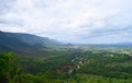 Landscape in Theni, Tamilnadu, India - Natural Background with HIlls, Greenery and Sky