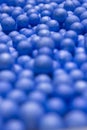 Blue Polysterene Balls background Royalty Free Stock Photo