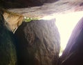 A Natural Rock Cave - Edakkal Caves in Wayanad, Kerala, India