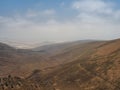 Mountain views from the Lomas de Lachay in Peru Royalty Free Stock Photo