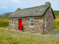 Rustic Stone Cottage, Achill Island, Mayo, Ireland. Royalty Free Stock Photo