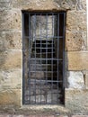 European Castle Prison Cell Door Royalty Free Stock Photo